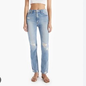 Mother High Waisted Rider skimp jeans 27